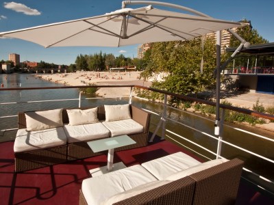 a bridge over a body of water