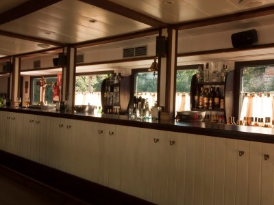 a kitchen with a sink and a window