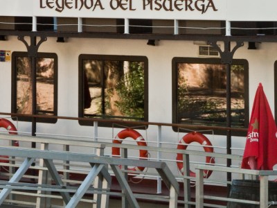 a sign on the side of a building